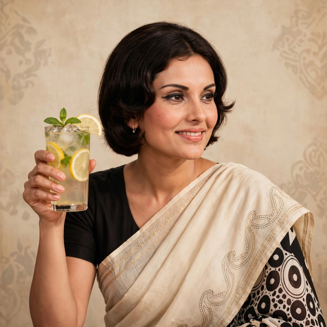Meera, seen in the warm light of a Bombay evening